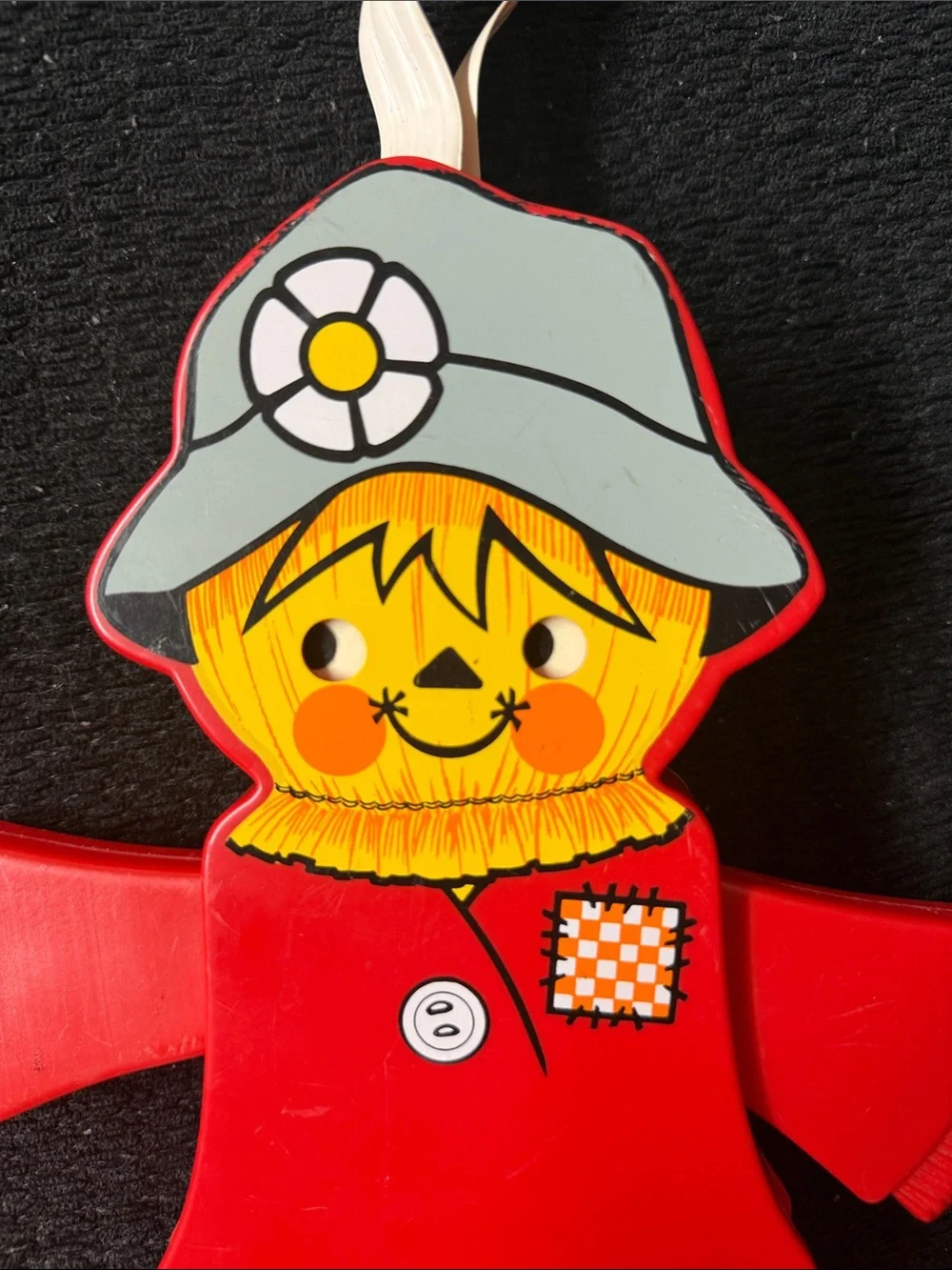 Fisher-Price Jumping Jack Scarecrow crib pull toy (Model #423),